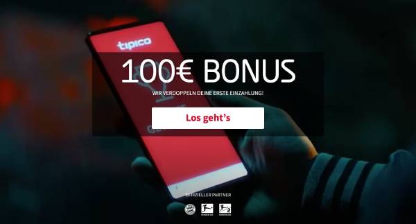 Tipico Willkommensbonus Bonus Code