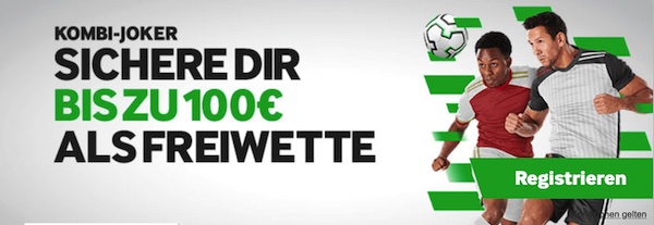 Betway Bonus Kombi Joker Willkommensangebot Neukunden