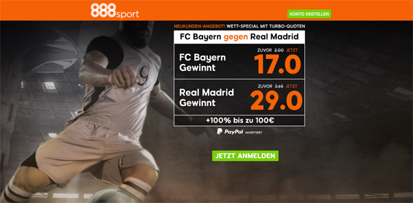 888 sport turbo quoten champions league
