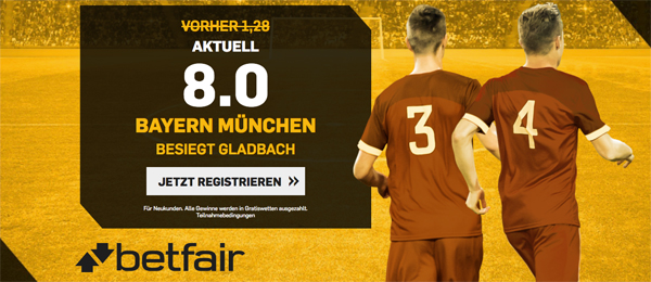 quotenboost bundesliga fcb bmg