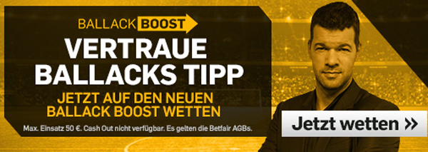 Betfair Ballack Boost Wett-Tipp