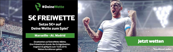 Betway Freiwette EL-Finale Marseille Atletico