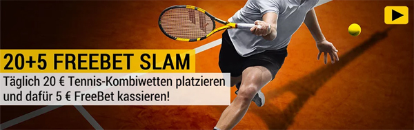 Bwin Tennis Freebet Freiwette