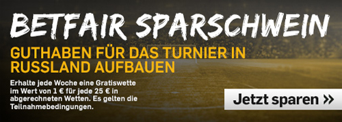 Betfair Gratiswetten WM Sammelaktion