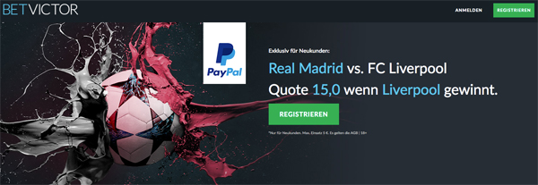 BetVictor Top-Quote Liverpool
