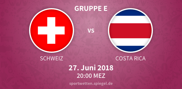 Wetten auf Schweiz – Costa Rica