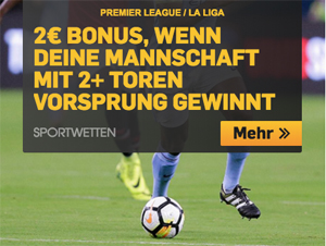 Betfair Gratiswetten Premier League Primera Division