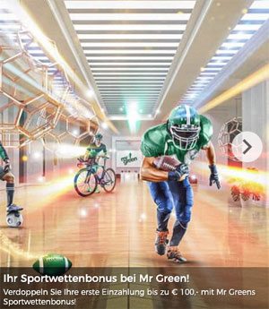 Mr Green Sport Bonus