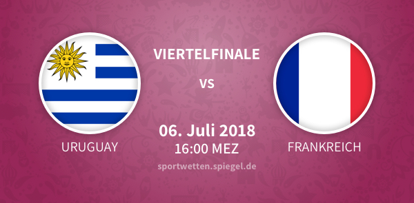Wetten auf Uruguay – Frankreich Beste Angebote