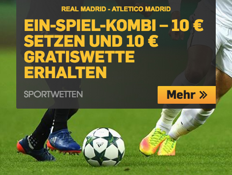 Betfair Wetten Quoten Real Madrid – Atletico Madrid