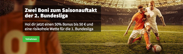Betsson Wett-Special 2. Bundesliga