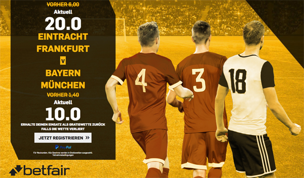 Betfair Quoten Boost Supercup Wetten