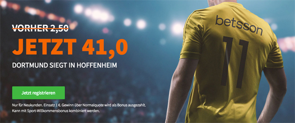 Betsson Mega-Quote BVB