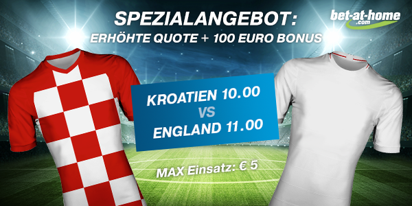 Bet-at-home Top Quoten Kroatien England