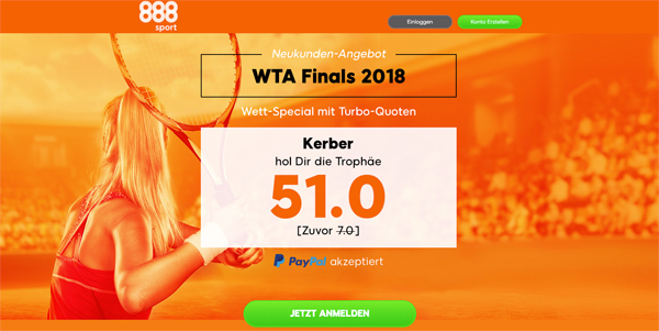 Top-Wette WTA Finals Kerber Sieg