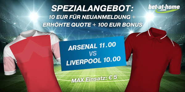 Arsenal Liverpool Wetten Top-Quoten