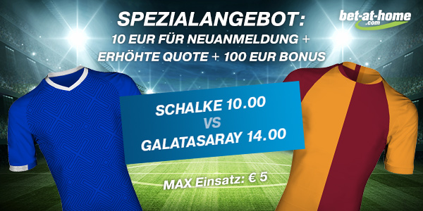 Bet-at-home Topquoten Schalke Galatasaray Wetten