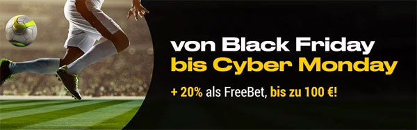 Bwin Extra Gewinn Black Friday Cyber Monday