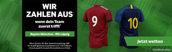 Bayern Leipzig vorzeitige Auszahlung Betway