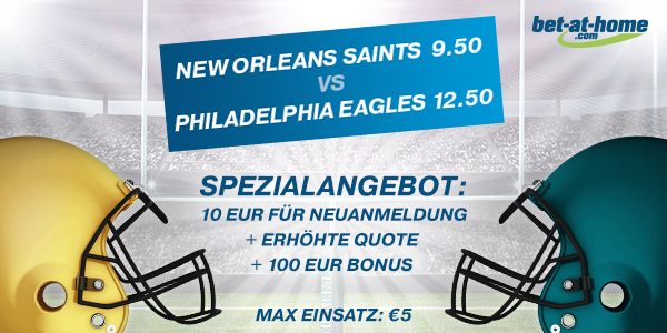 Topquoten Wetten Philadelphia Eagles New Orleans Saints