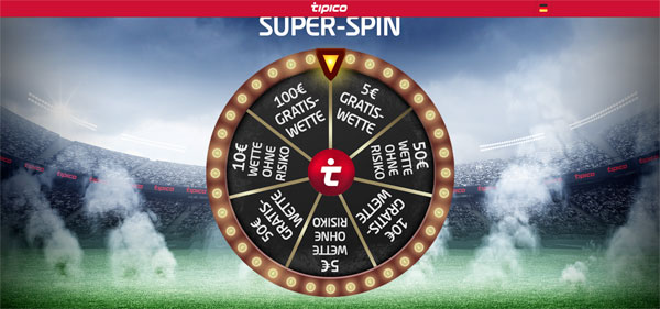 Tipico Super Spin Wochenende