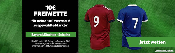 Betway Freiwette Bayern - Schalke