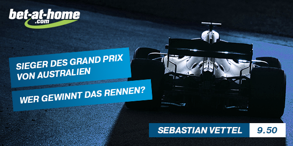 bet-at-home Topquote Vettel Sieg Australien
