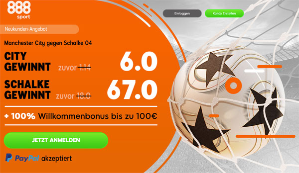 Man City Schalke Wetten Quoten 888sport