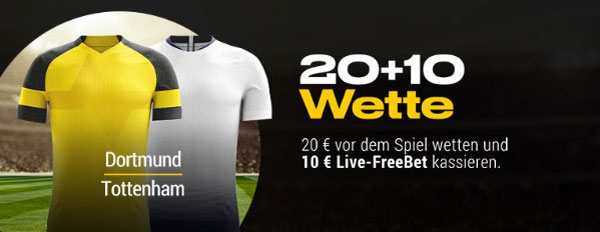 Bwin Dortmund - Tottenham Wetten