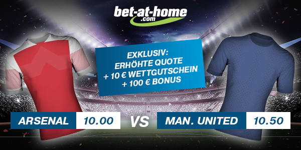 Arsenal United Quotenboost Bet-at-home