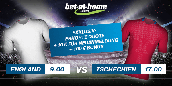 England Tschechien Boost EM Quali Bet-at-home