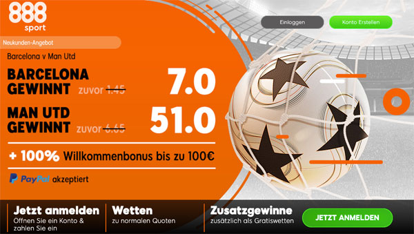 888sport Manchester City Tottenham Hotspur Wetten Quoten