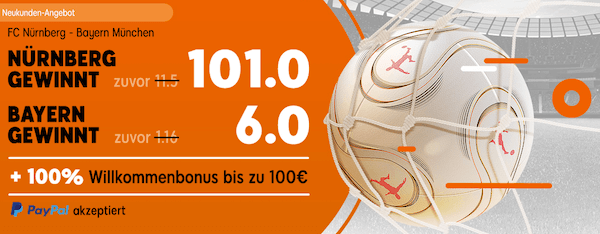 Quotenerhöhung Nürnberg Bayern München