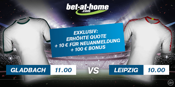 Boosted oods Bet-at-home Gladbach Leipzig