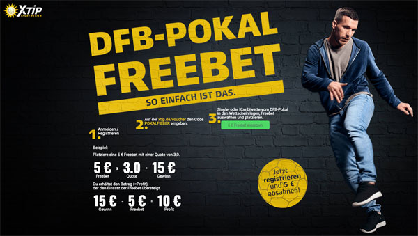 XTiP Gratiswette DFB-Pokal Viertelfinale