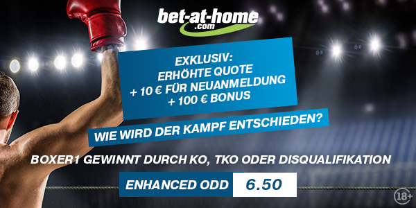 Joshua - Ruiz Wetten Quoten Bet at home KO Sieg Angebot