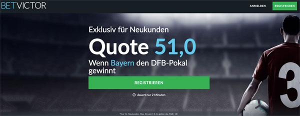 DFB-Pokalsieger Wetten BetVictor