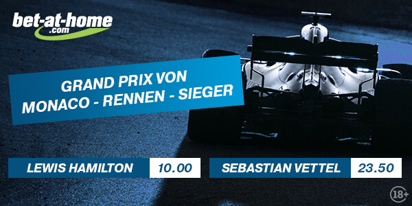 Bet-at-home Formel 1 Quotenboost Monaco