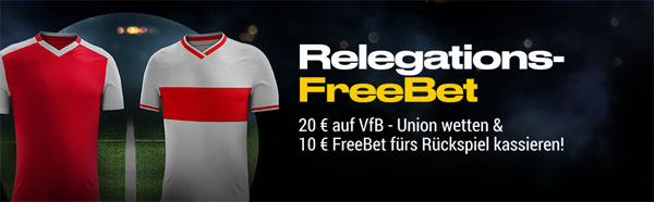 Bwin Relegations-Freebet Stuttgart - Union Wetten