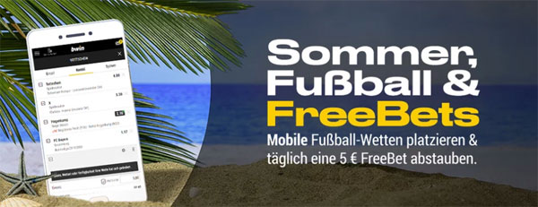 Bwin Sommer Freebets Freiwetten