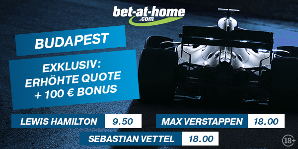Quotenboost GP Ungarn Bet-at-home