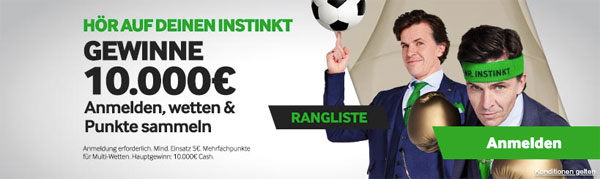 Betway Sommer Rangliste Bestenliste