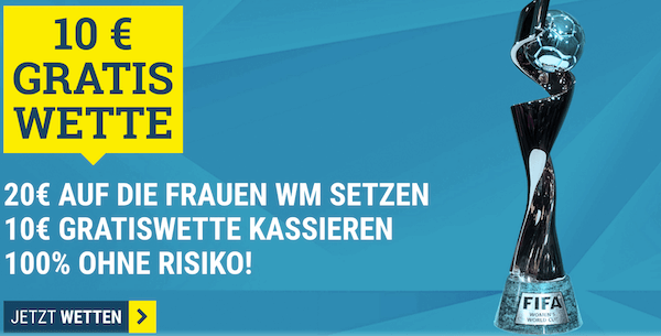 Gratiswette zur Frauen WM Halbfinale