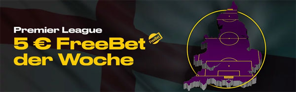 Freebet Premier League Everton - Man United Wetten