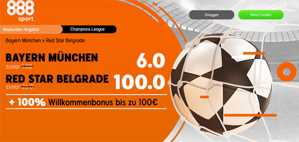 Bayern München Roter Stern Wetten 888sport Quoten Boost