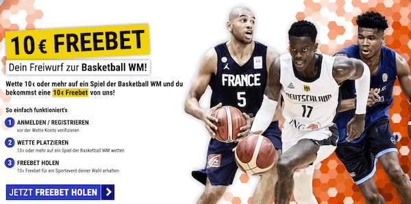 Freebet Basketball Cashpoint