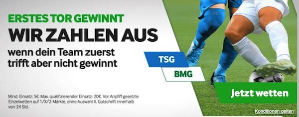 Betway Hoffenheim Borussia Mönchengladbach Wir zahlen aus
