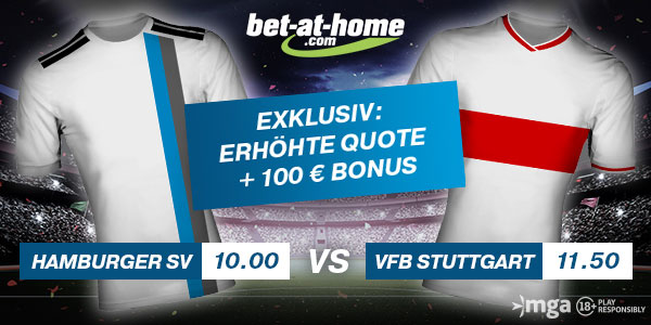 HSV - Stuttgart Wetten Topquoten Bet at home