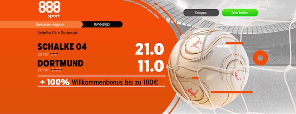 888sport Schalke 04 BVB Revierderby