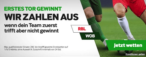 Betway Leipzig Wolfsburg 1. Tor gewinnt